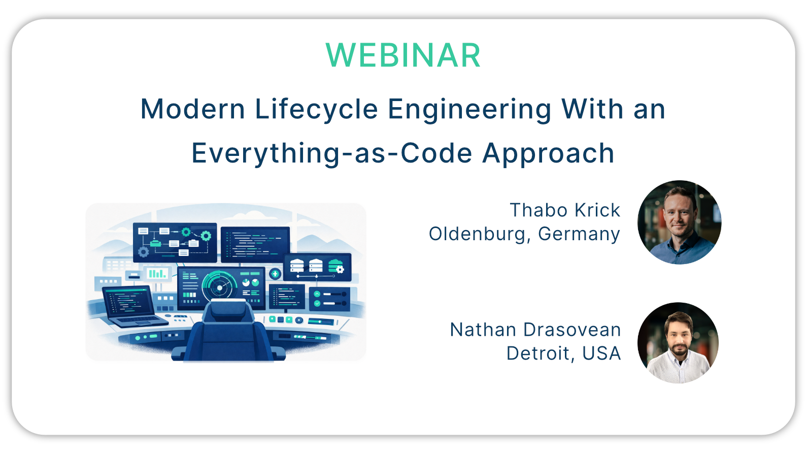 Webinar: Modern Lifecycle Engineering with an Everything-as-Code Approach