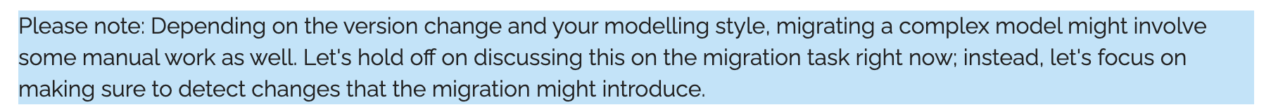 Screenshot for Migrating a Module