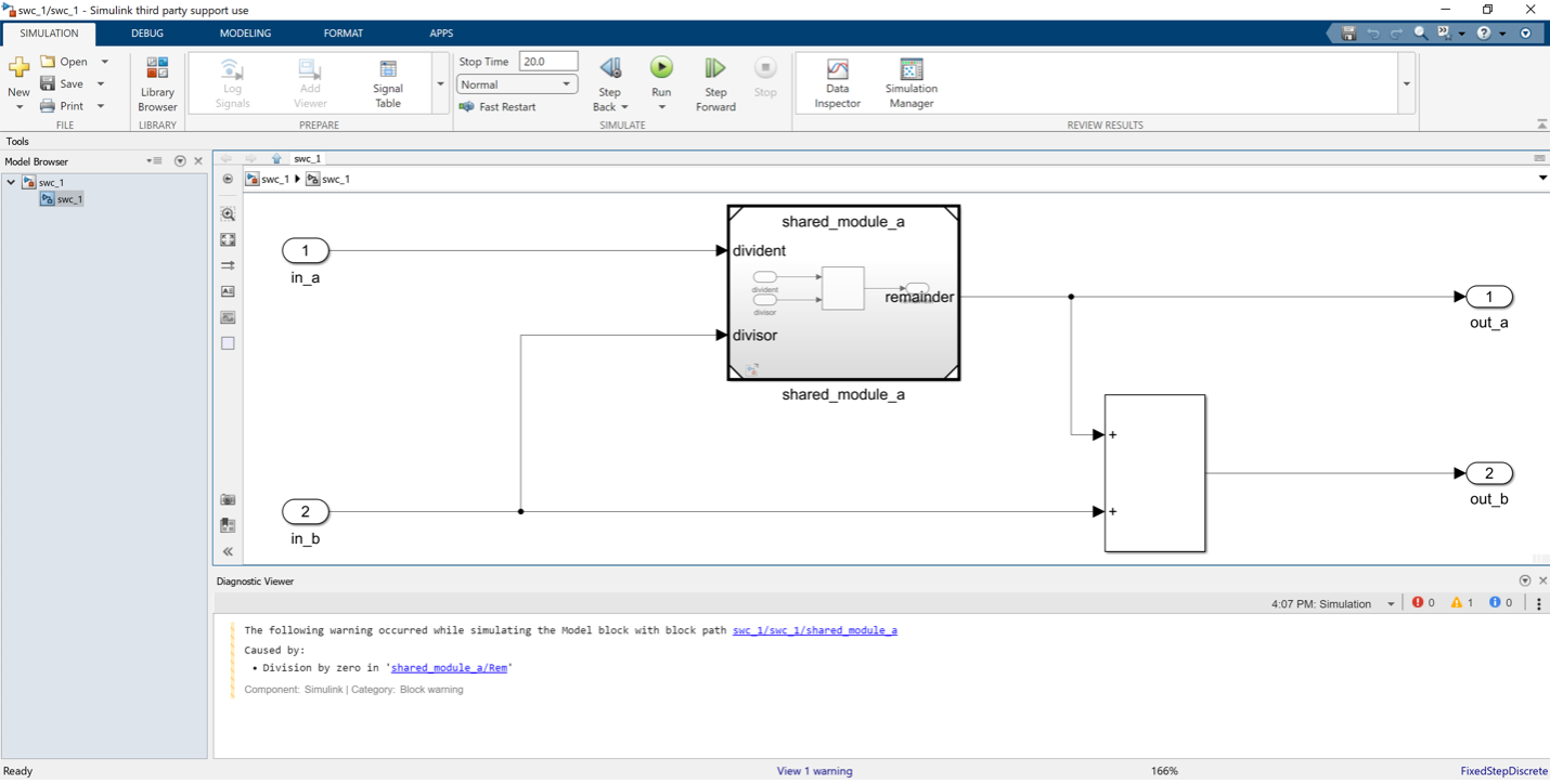 Screenshot for Step 1: Creating our Model